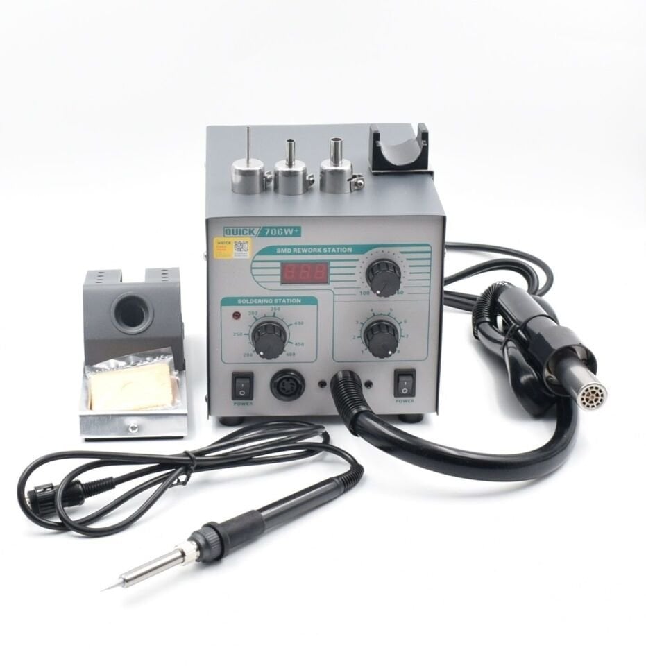 Quick 706W+ Sıcak Hava Üfleme ve Lehimleme istasyonu