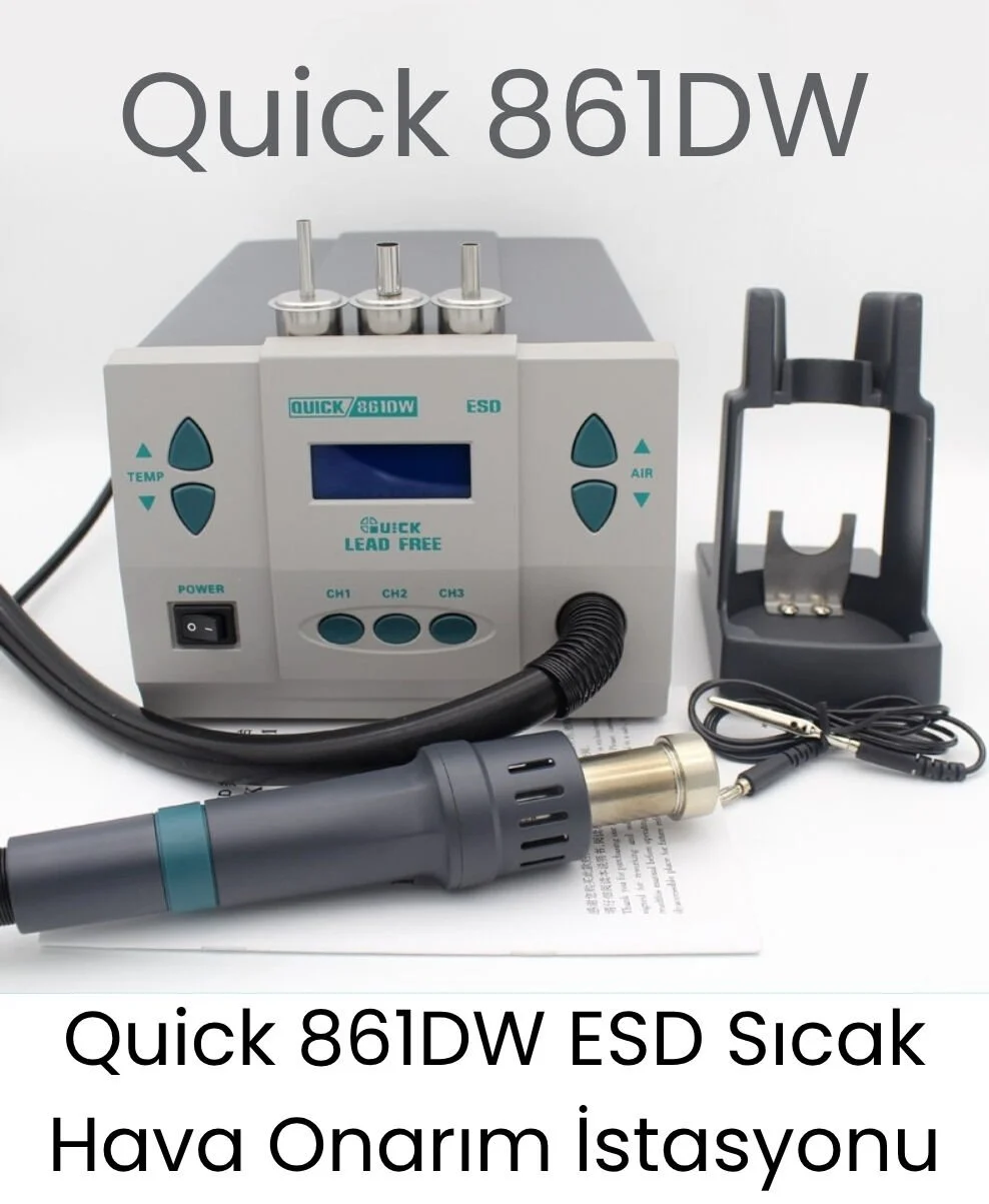 Quick 861DW Sıcak Hava İstasyonu