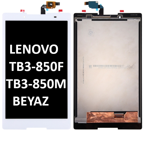 Lenovo Tab 3 TB3-850 TB3-850F TB3-850M Lcd Ekran Dokunmatik Takım Beyaz