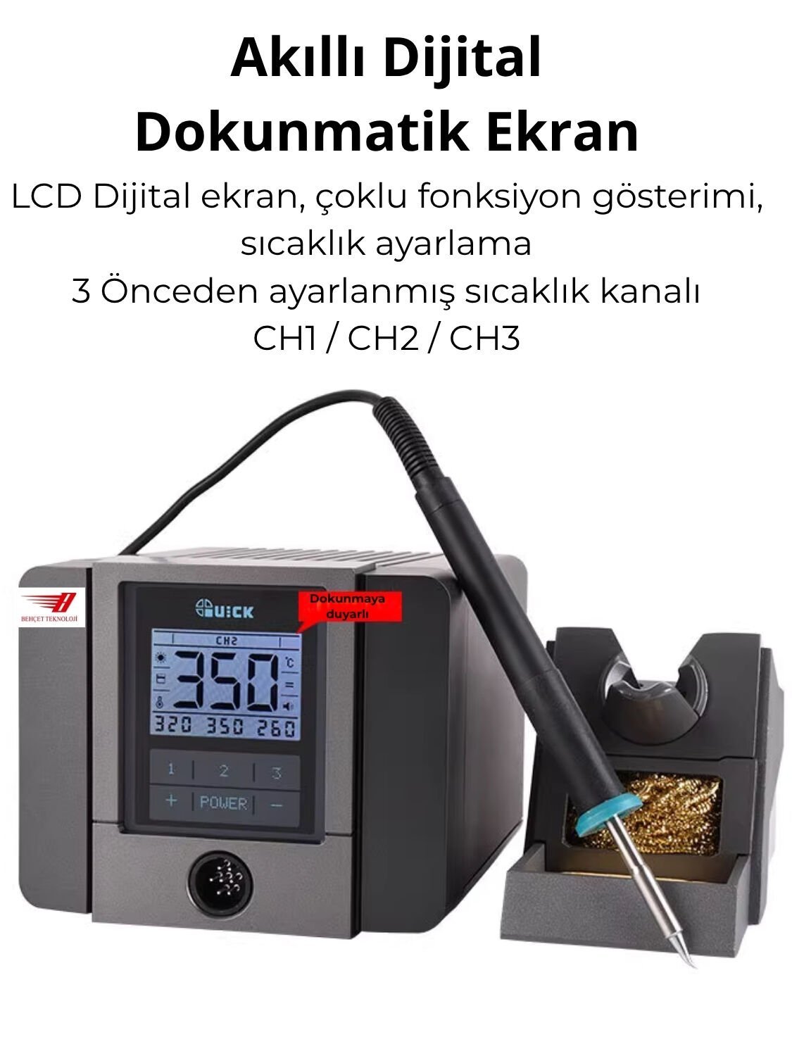 Quick TS1200A Lehim Havya İstasyonu