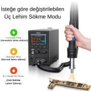 Aixun H312 1200 Watt Akıllı Sıcak Hava İstasyonu