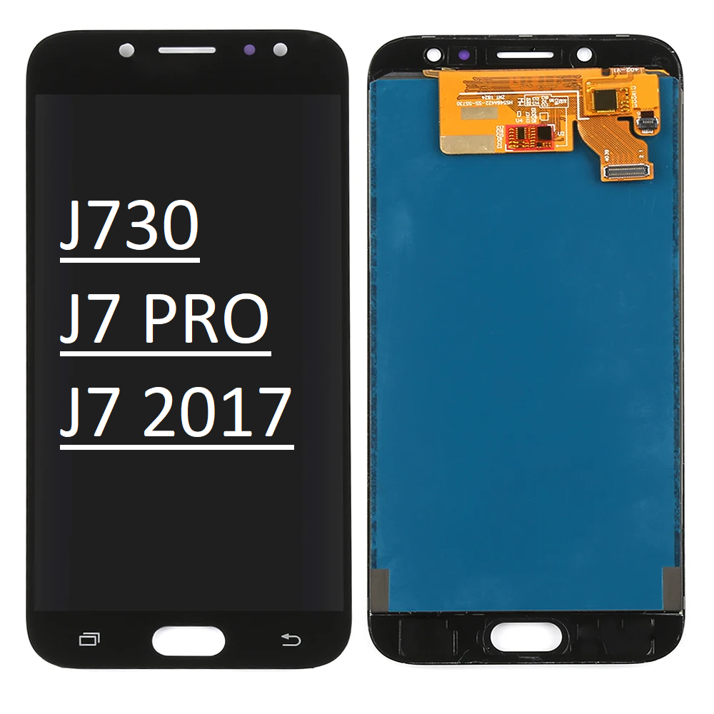 Samsung Galaxy J7 Pro J730 J730F Lcd Ekran Dokunmatik SİYAH