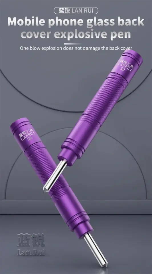 Lanrui S2 Arka Kapak Cam Kırma Aleti