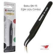 Baku BK-15 ESD Eğri Uçlu Cımbız