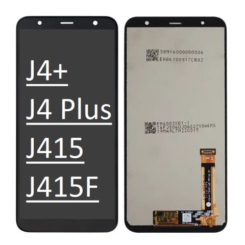 Samsung Galaxy J4+ J4 Plus J415F Lcd Ekran Dokunmatik Siyah