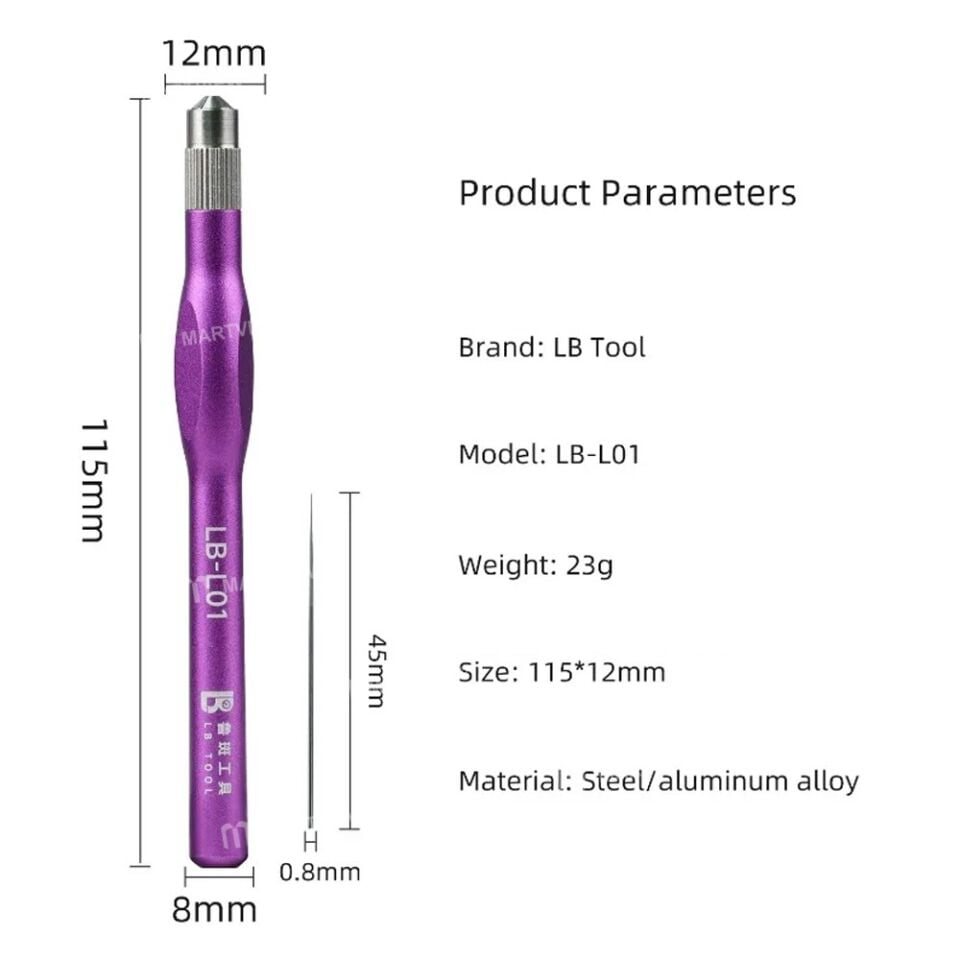 LuBan LB-L01 Anakart Tamiri İçin Bıçak Sapı