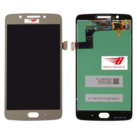 Motorola Moto G5 Lcd Ekran Dokunmatik Gold