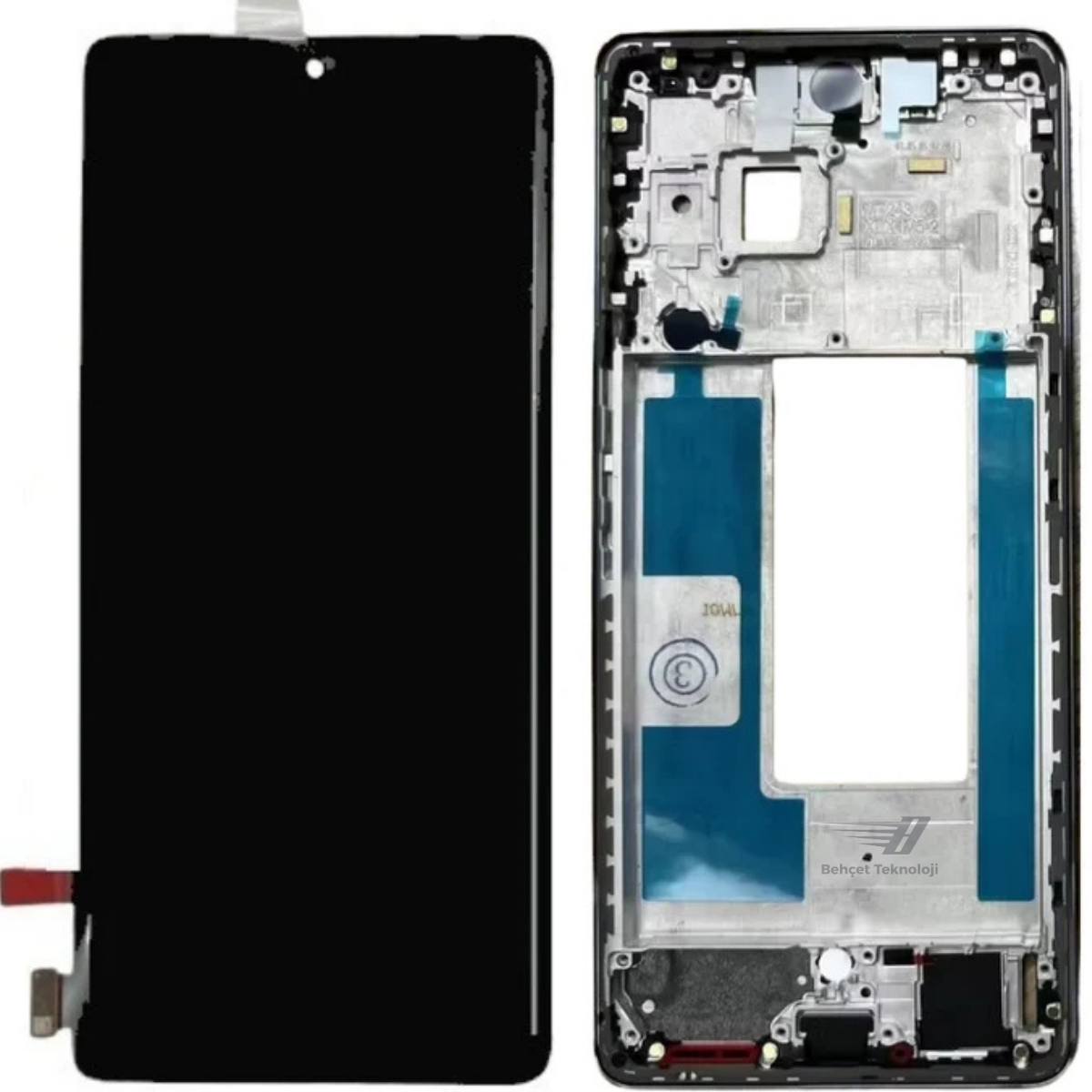 Vivo V30 5G (V2318) Lcd Ekran Dokunmatik Orijinal Çıtalı