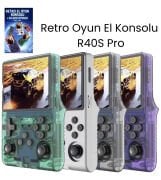Retro R40S Pro El Oyun Konsolu – 30.000 Oyun