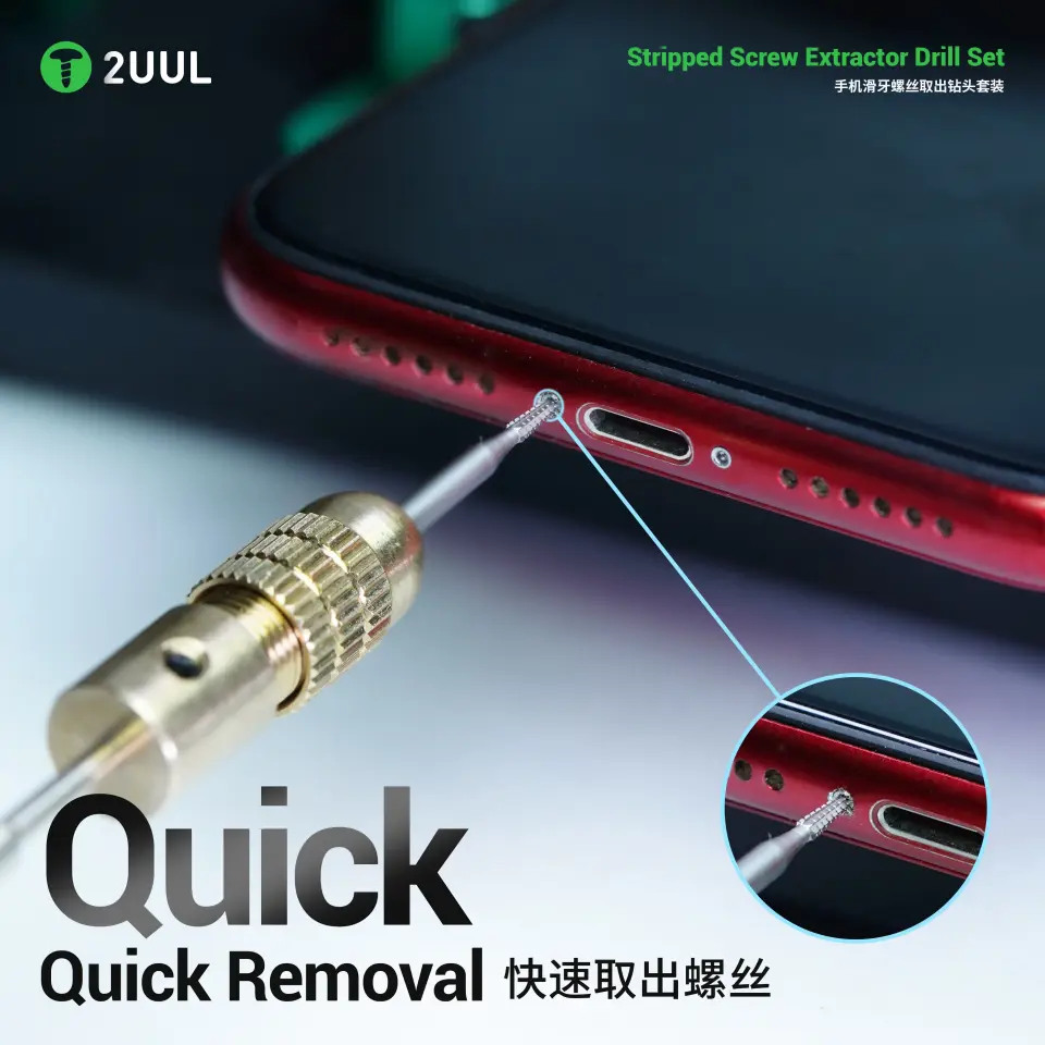 2UUL SD90 Yalama Vida Çıkarma Matkap Seti