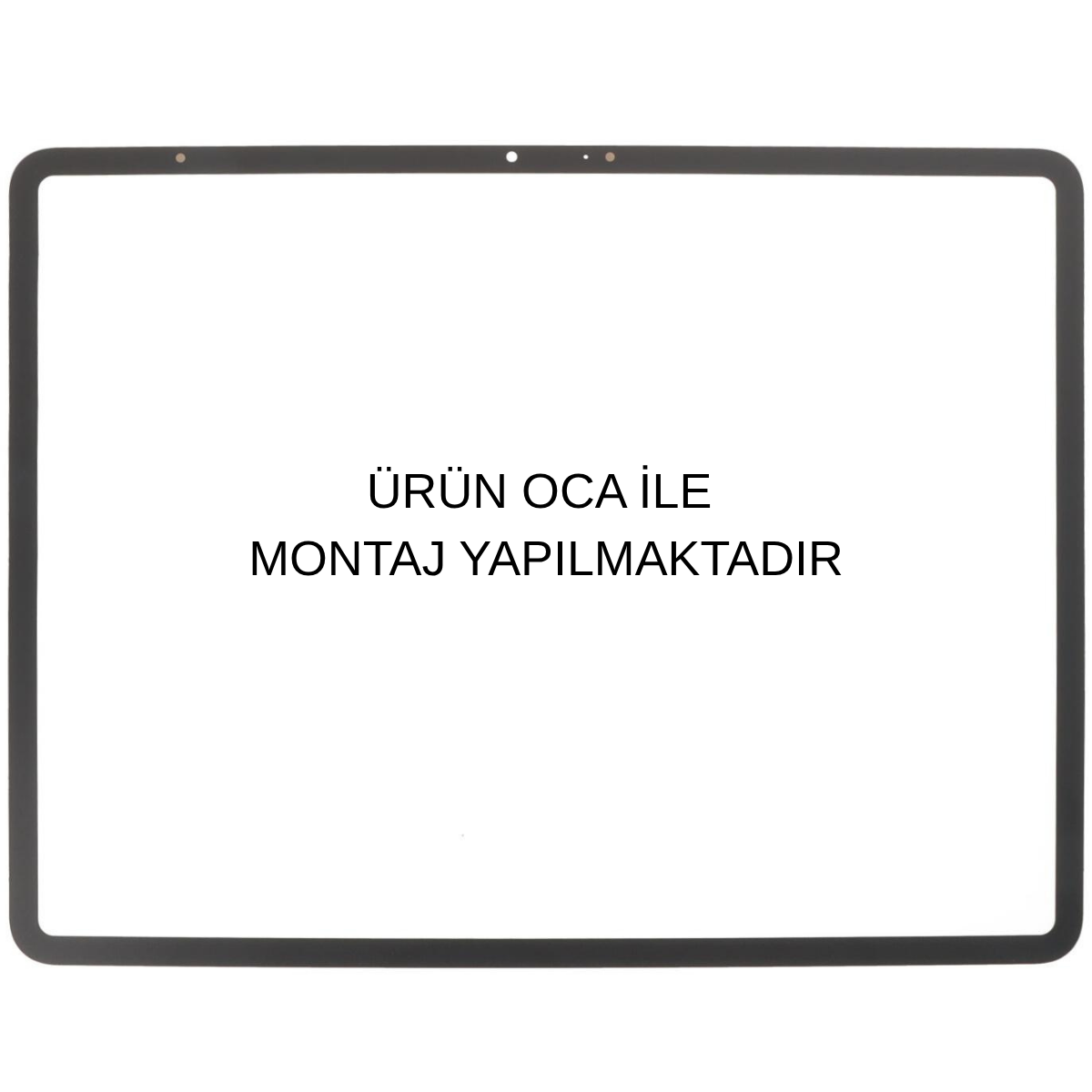 iPad Air 13' (M3) A3268 A3269 A3271 Ön Cam Lens Ocalı