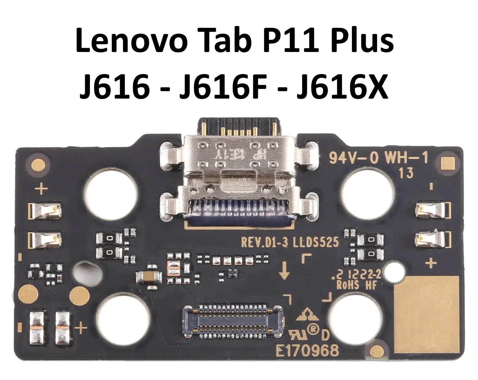 Lenovo Tab P11 Plus TB-J616 TB-J616F Şarj Soket Bordu
