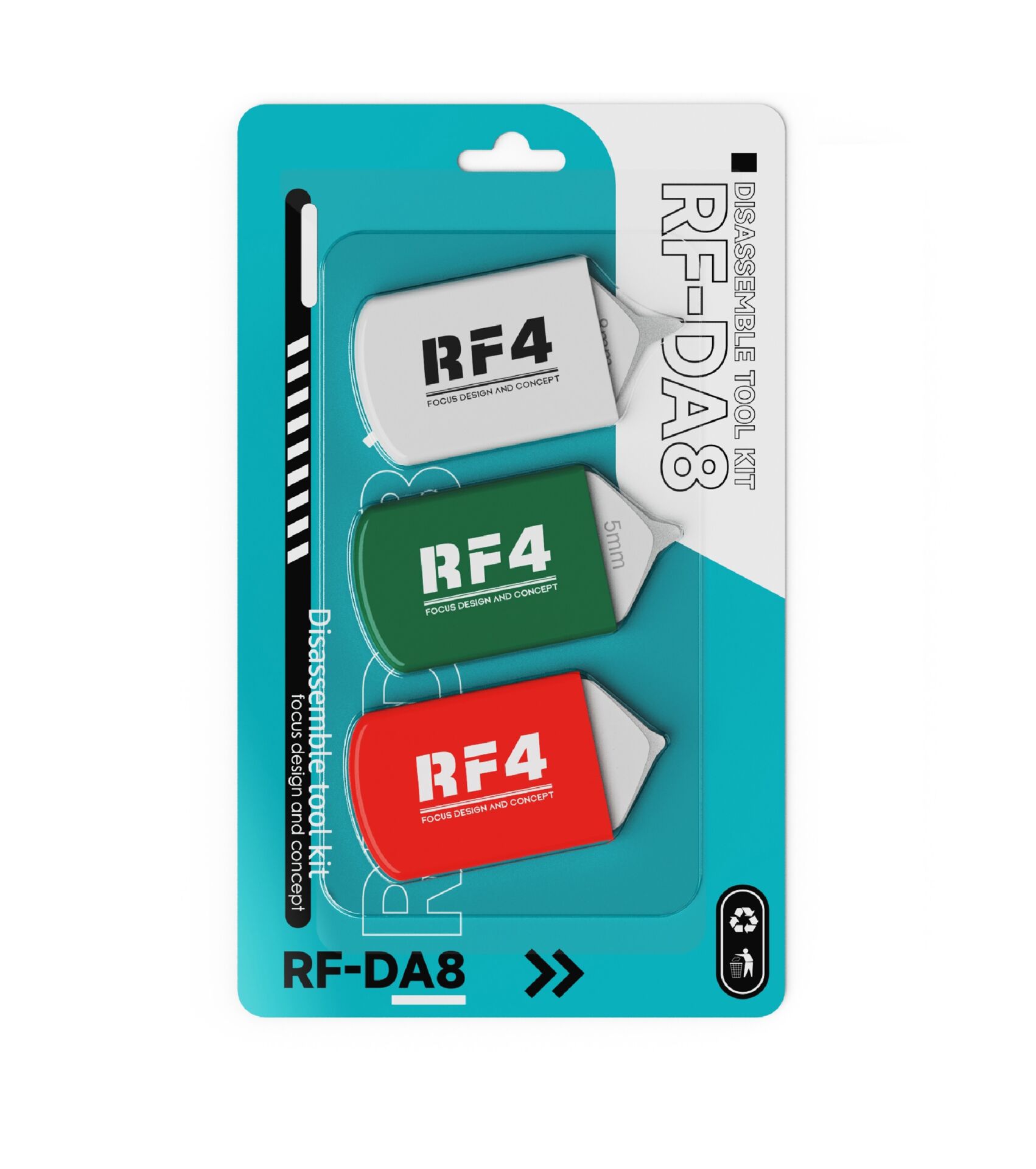 Relife RF-DA8 / 3 Parça Açma Sökme Kiti