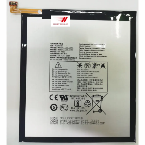 TCL Tab 10s Wifi 9081x TLp053C1 Batarya Pil