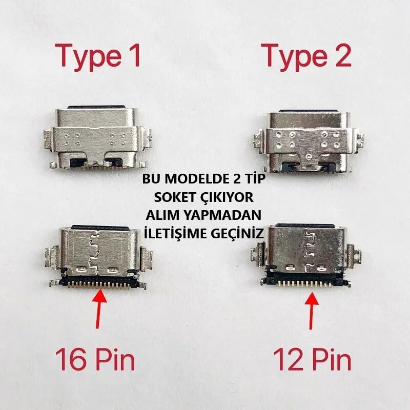 TCL Tab 10L 8491X Şarj Soketi