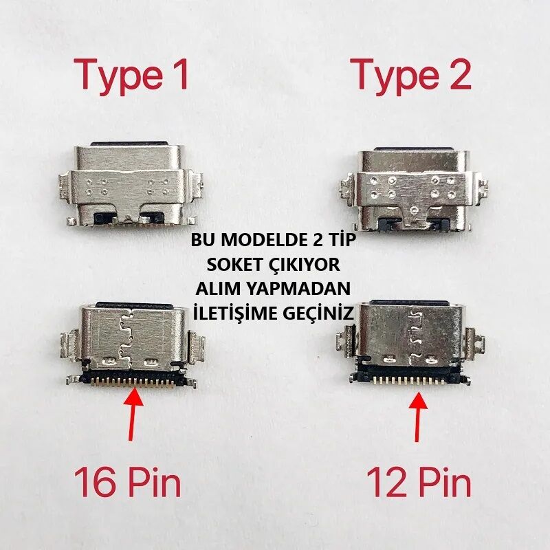 Tcl Tab 10 9460G Şarj Soketi