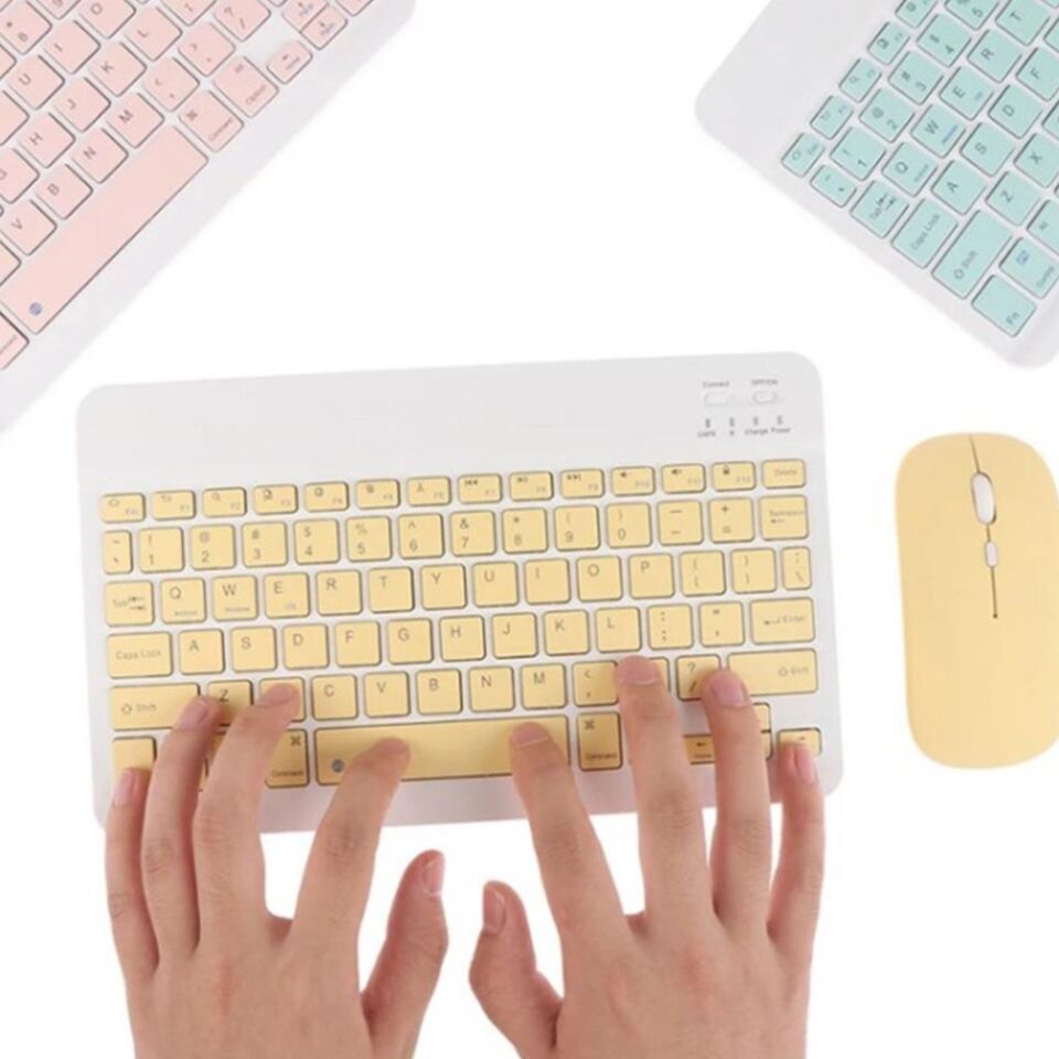 Platoon PL-388 Kablosuz Bluetooth Klavye ve Mouse Set