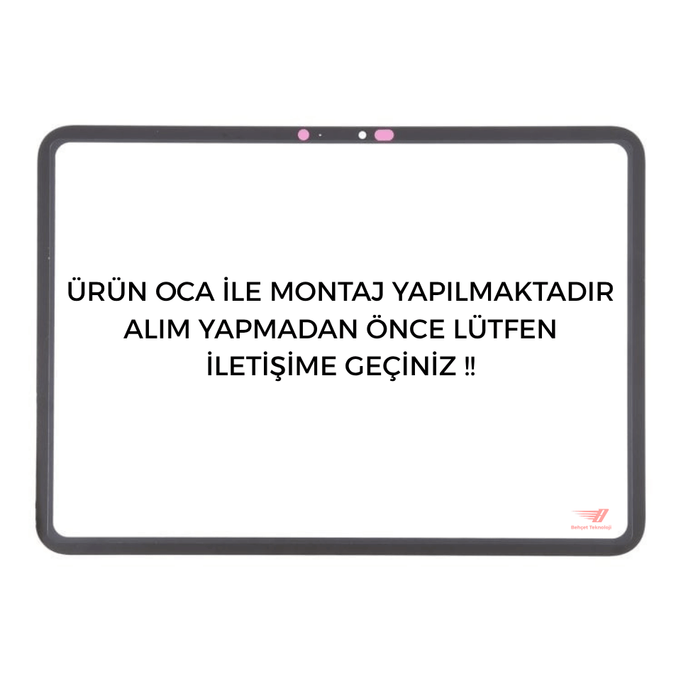 Apple iPad Pro 11 M4 A2836 A2837 A3006 Ön Cam Lens Ocalı