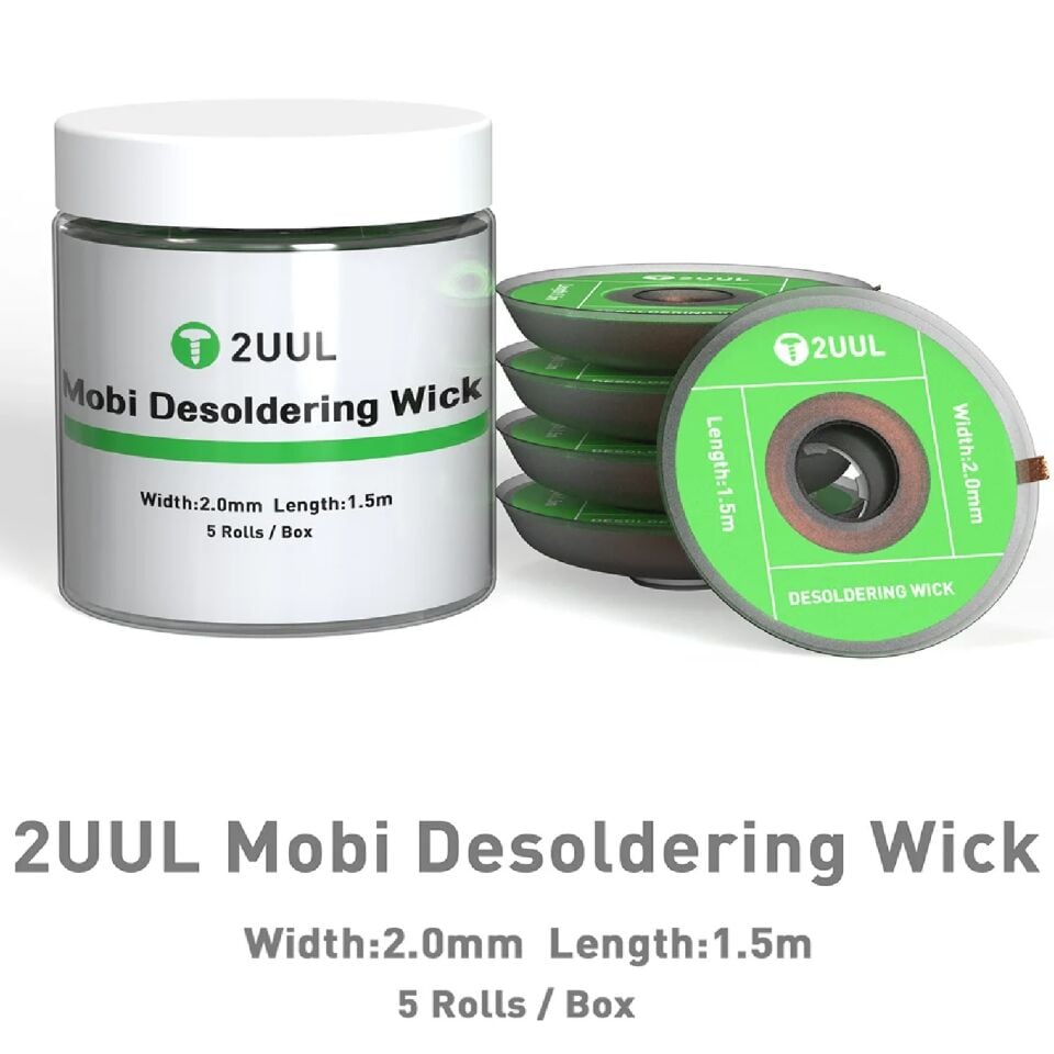 2UUL DW01 Mobi Lehim Sökme Emme Teli 5'li