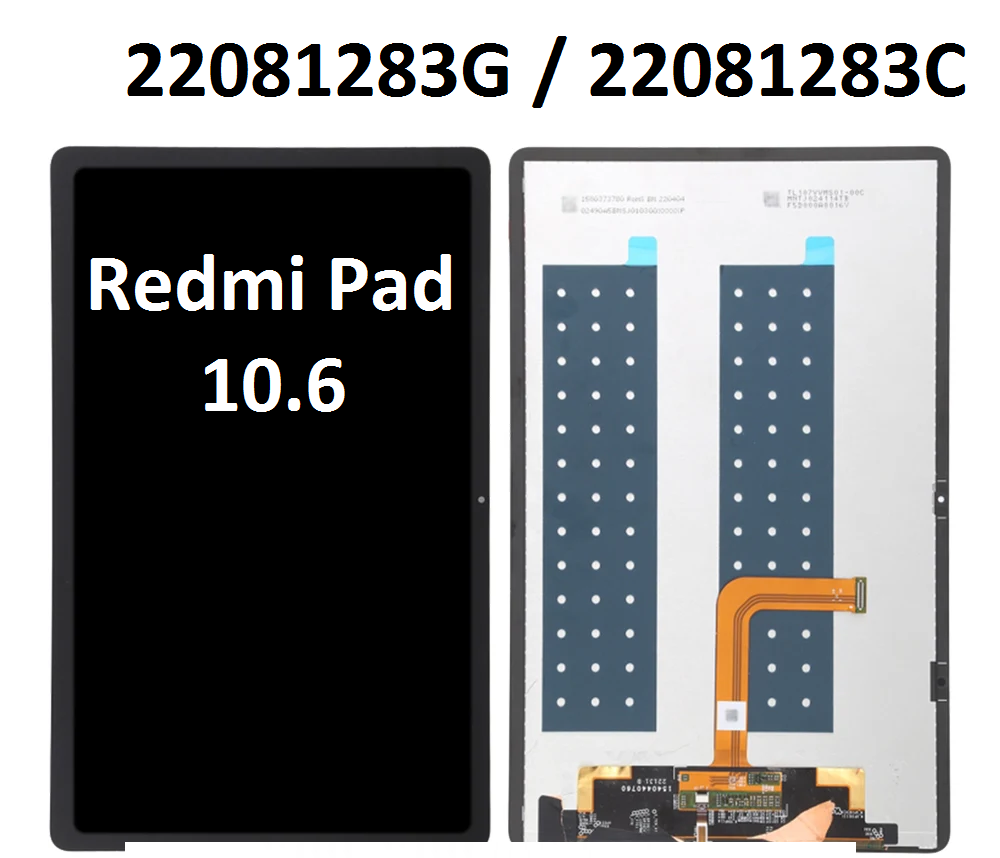 Xiaomi Redmi Pad 10.6 22081283G Lcd Ekran Dokunmatik Takım