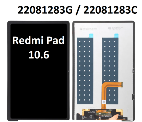 Xiaomi Redmi Pad 10.6 22081283G Lcd Ekran Dokunmatik Takım