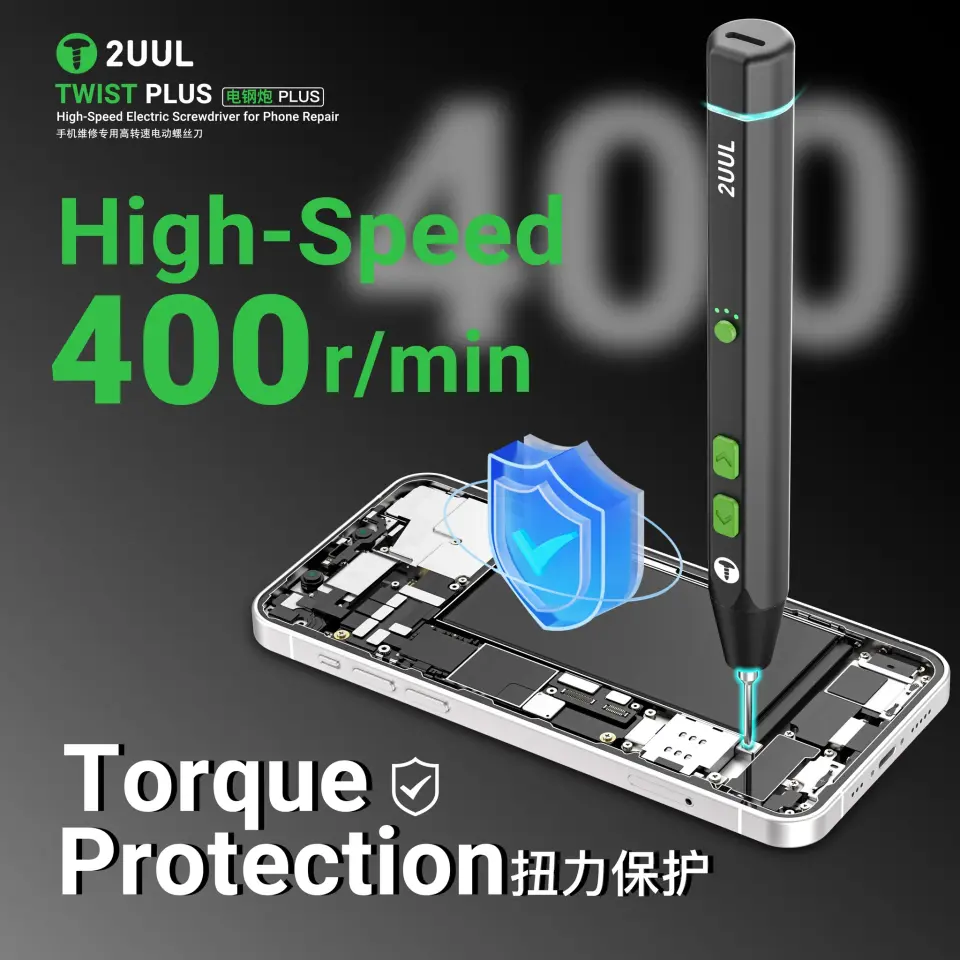 2UUL SD15 Twist Plus Elektrikli Tornavida Seti