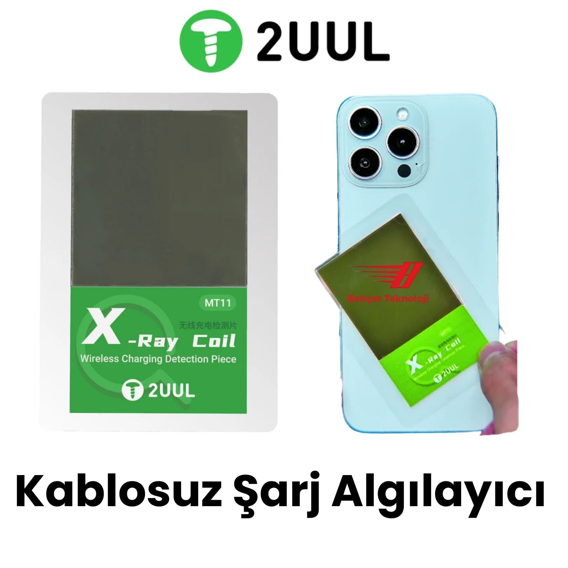 2UUL MT11 X-Ray Bobini Kablosuz Şarj Algılama Dedektör