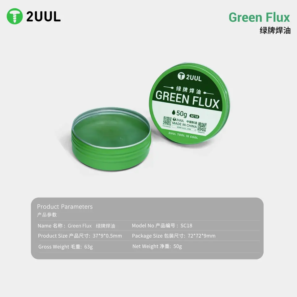 2UUL SC18 Yeşil Flux