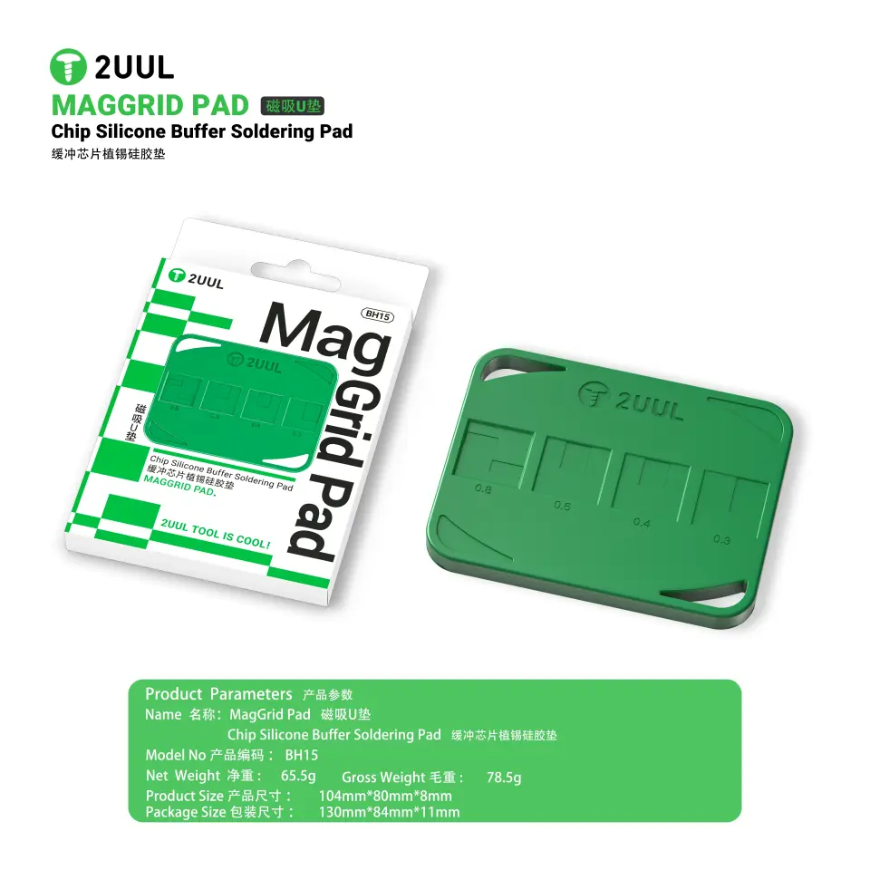 2UUL BH15 Chip Silikon Lehimleme Pedi