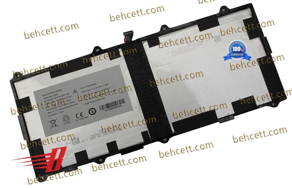 General Mobile E-Tab 5 Pil Batarya
