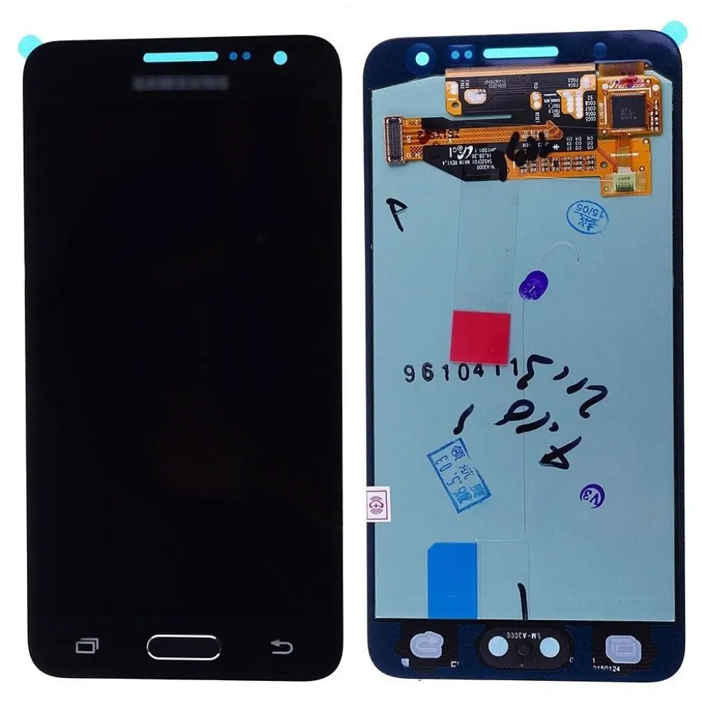 Samsung Galaxy A3 2015 SM-A300 Lcd Ekran Dokunmatik Çıtasız Siyah