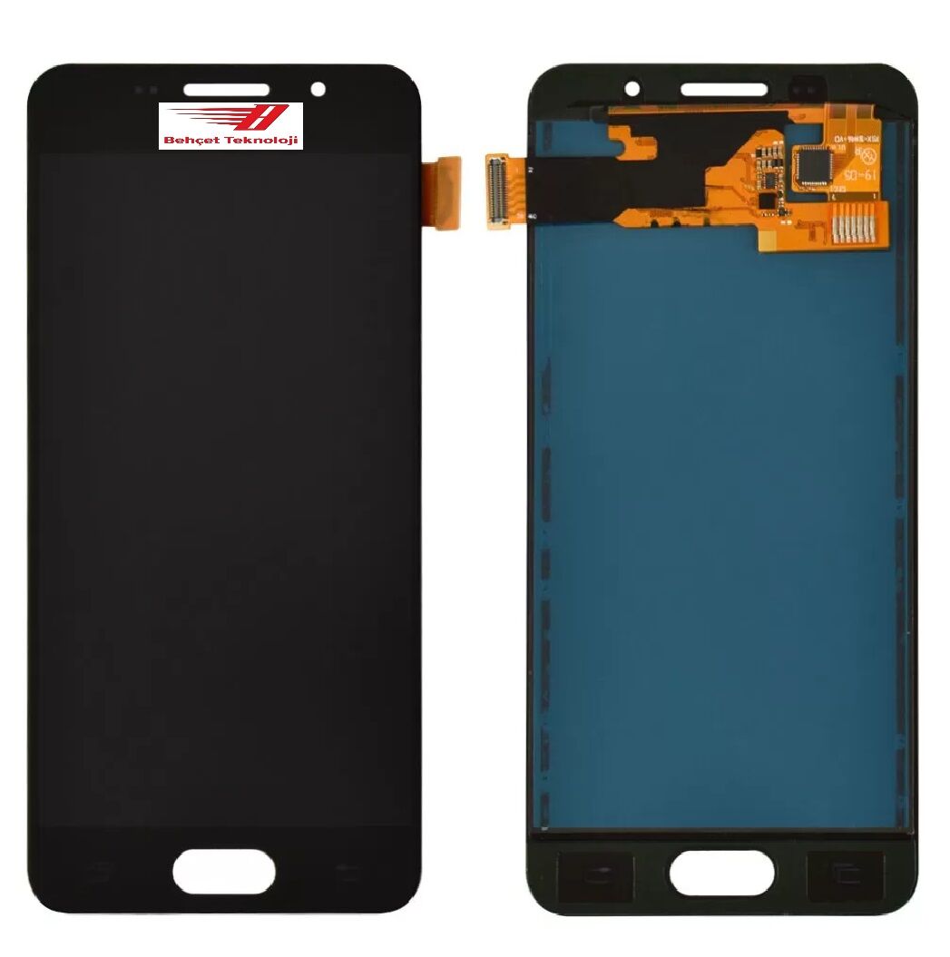 Samsung Galaxy A3 2016 SM-A310 Lcd Ekran Dokunmatik Orijinal Çıtasız Siyah