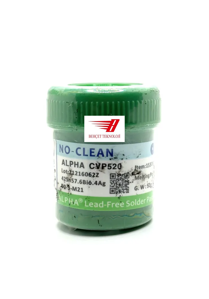 ALPHA  CVP520 138 Derece Sıvı Lehim ( 50 gr )