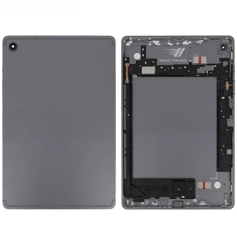Samsung Galaxy Tab S10 Lite SM-X400 Arka Kasa Kapak Koyu Gri