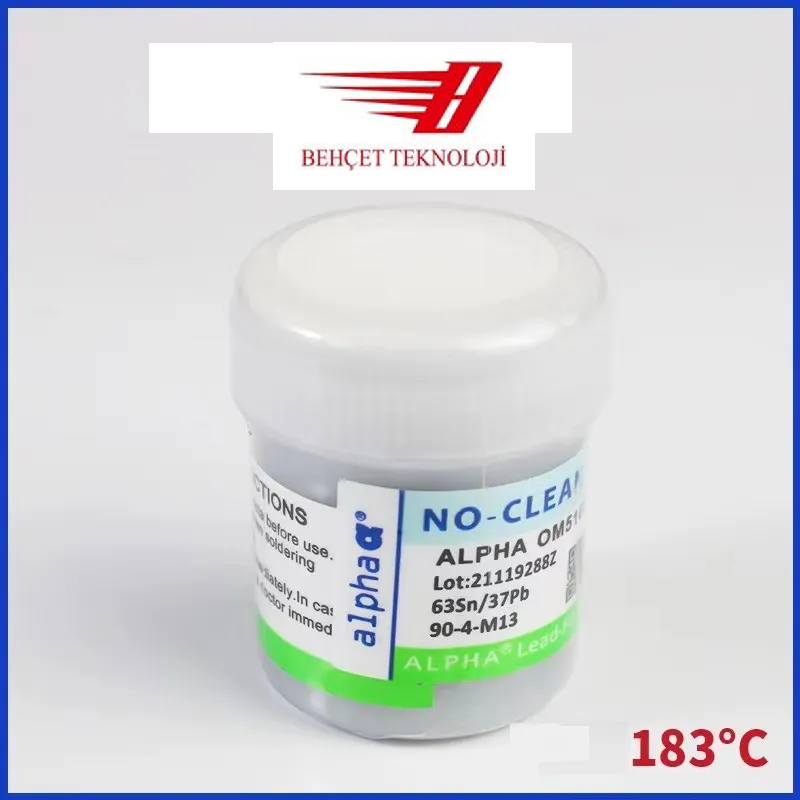 ALPHA OM5002 183 Derece Sıvı Lehim ( 50 gr )