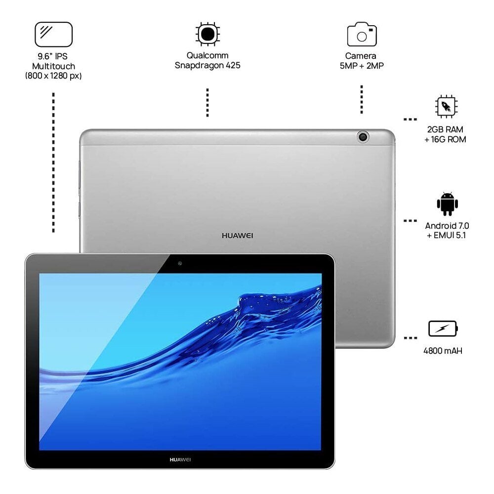 Huawei MediaPad AGS-W09 T3 9.6 2. EL Tablet
