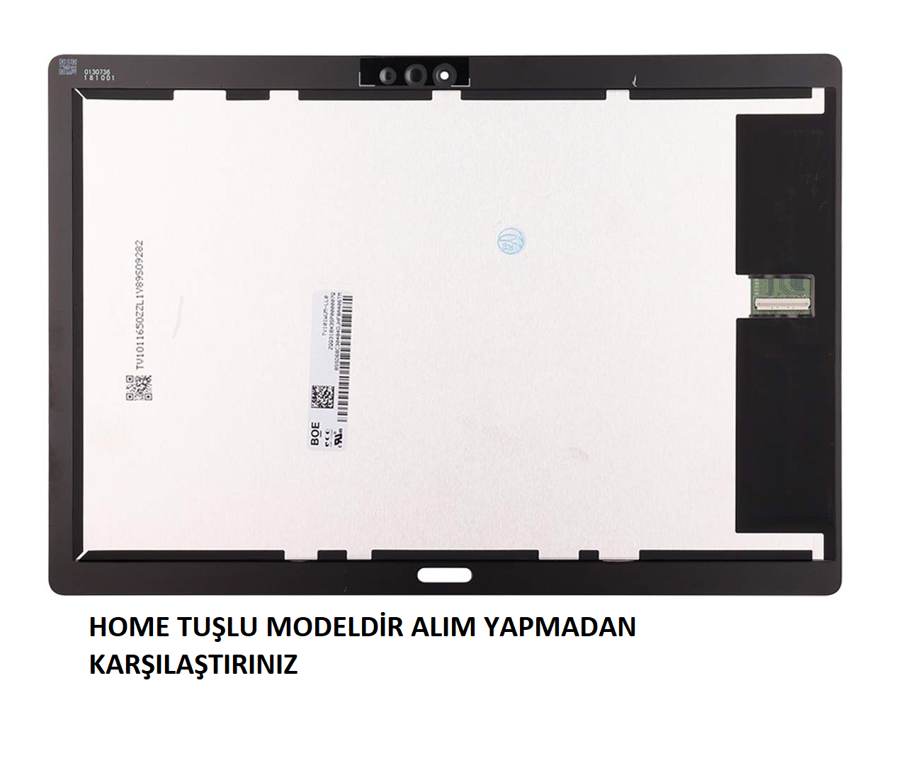 Lenovo Tab P10 TB-X705 TB-X705L TB-X705F TB-X705N Lcd Ekran Dokunmatik Takım HOME TUŞLU