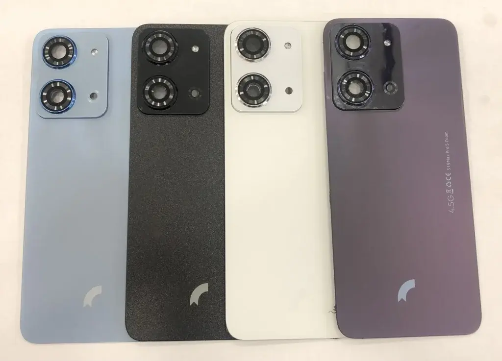 Reeder S19 Max Pro S Zoom Arka Kapak Pil Kapağı Siyah