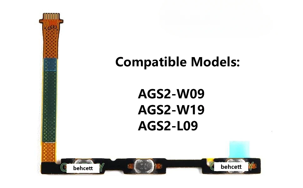 Huawei MediaPad T5 10 AGS2-W09 AGS2-L09 On Off Açma+Kapama + Ses Flex Buton