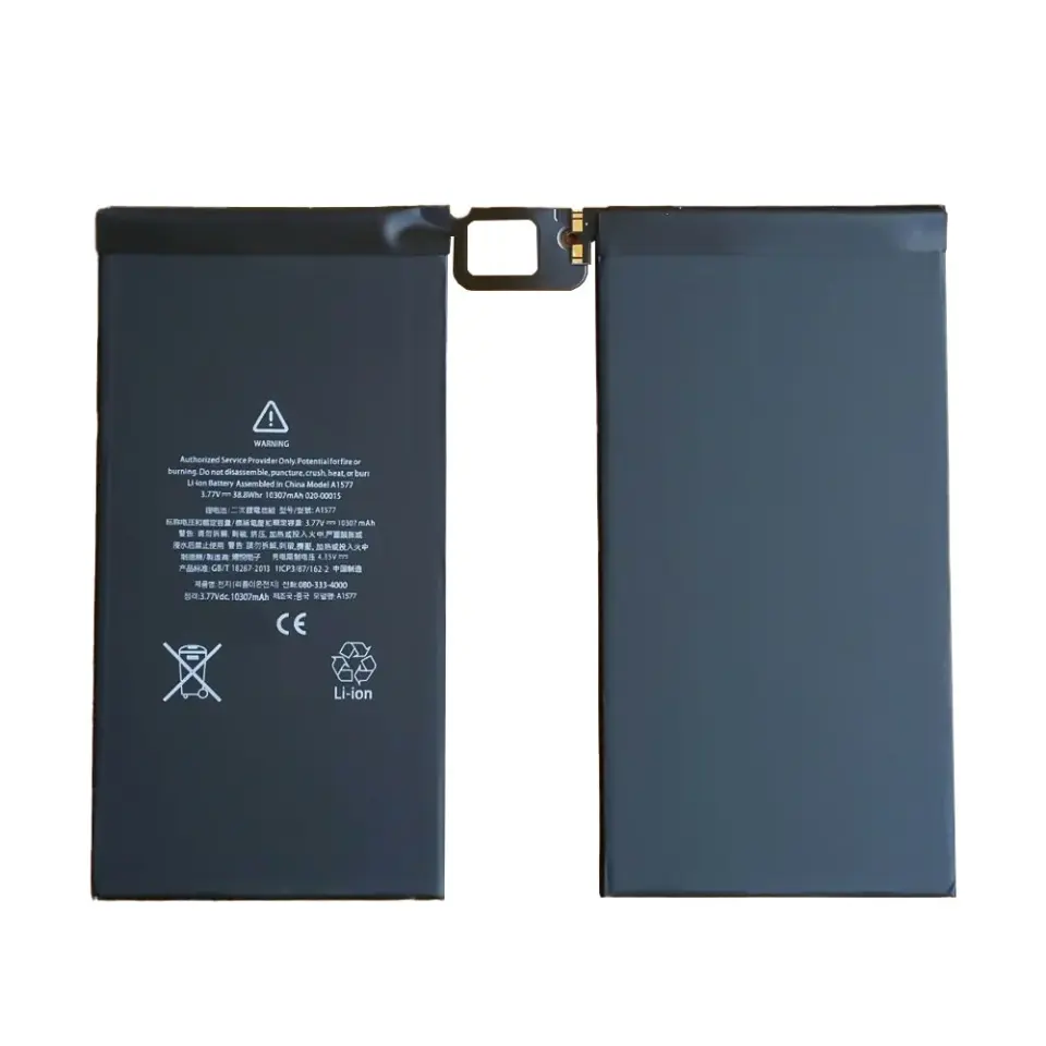 020-00015 Kodlu 3.77v 10307mAh iPad Batarya Pil