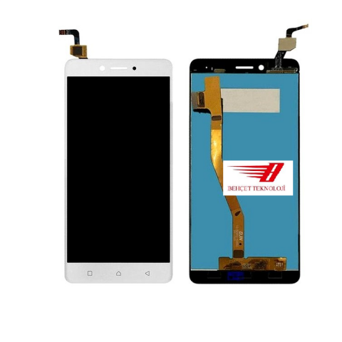 Lenovo K6 Note K53a48 Lcd Ekran Dokunmatik Beyaz