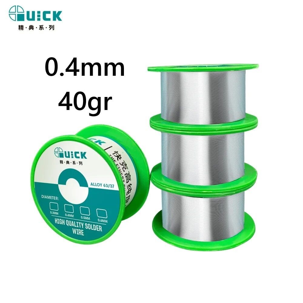 Quick JD 0.4mm Lehim Teli 40Gr