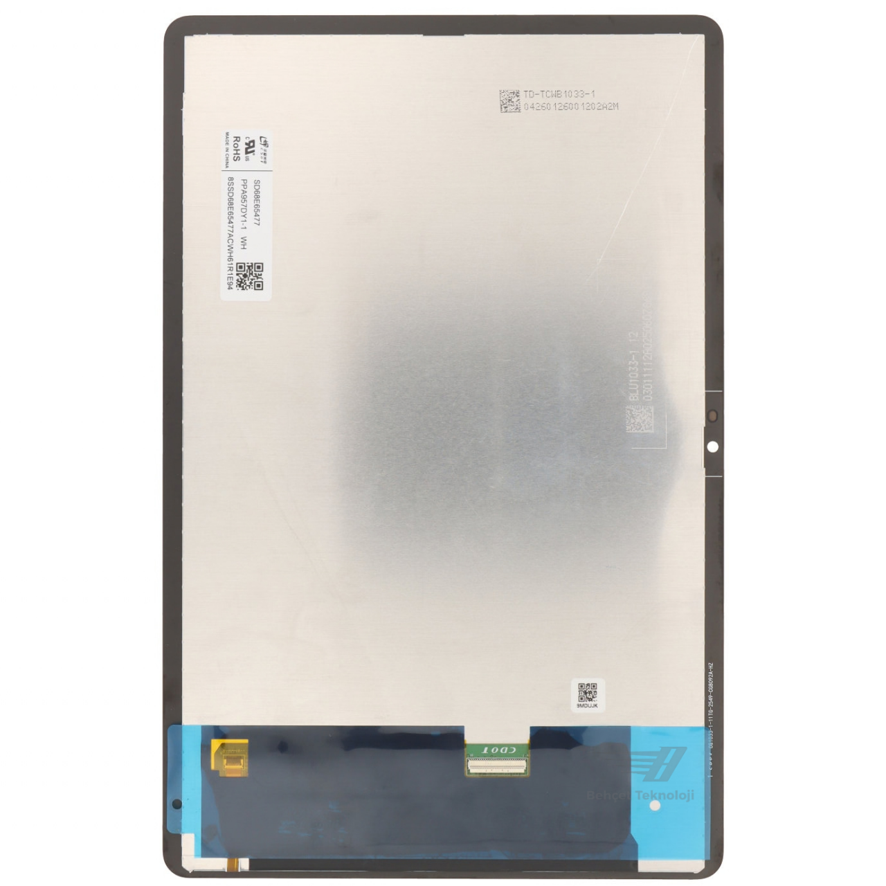Lenovo Tab ZAFS0206TR Lcd Ekran Dokunmatik Takım