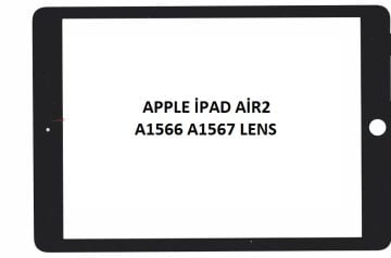 İpad Air 2 A1566 A1567 Lens Siyah