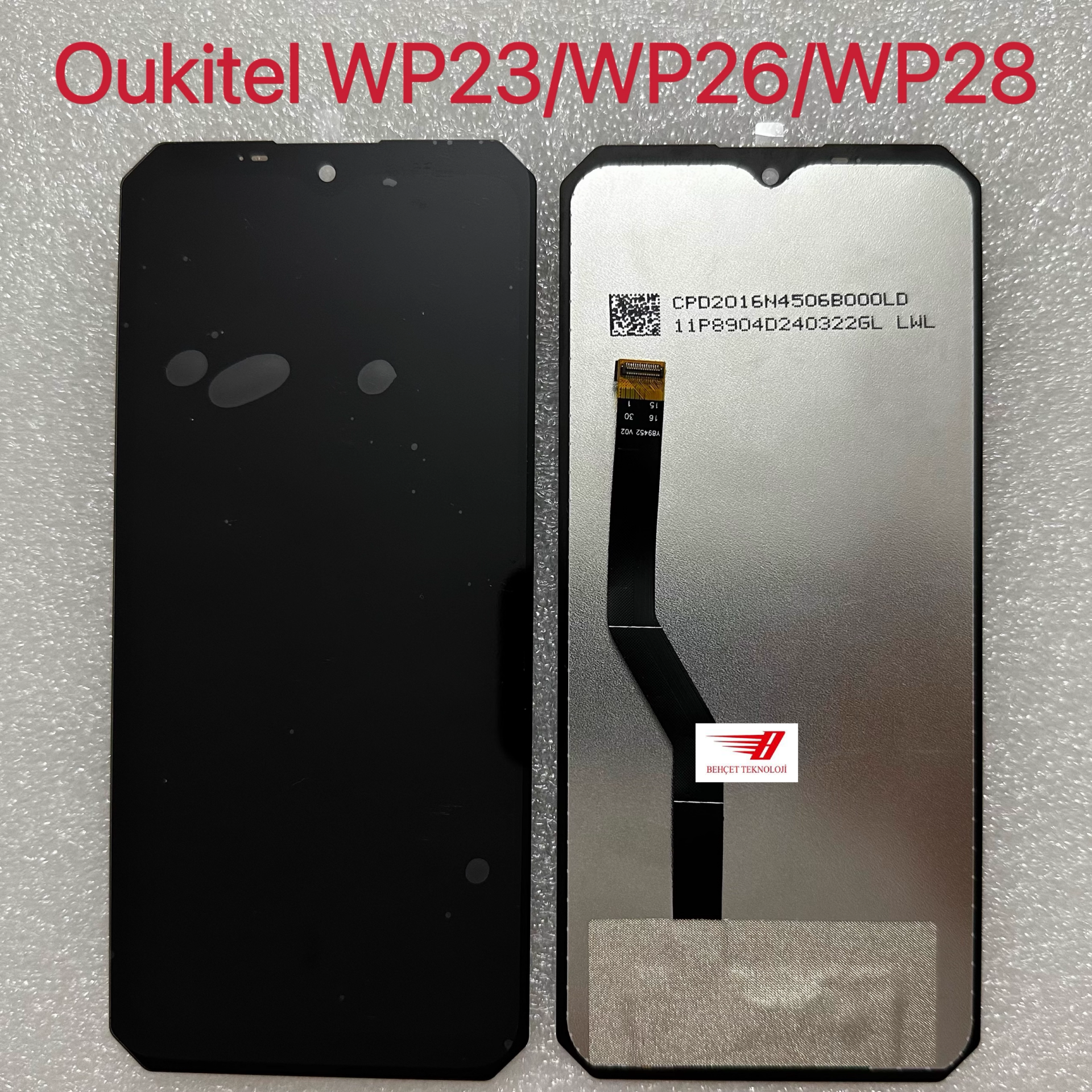 Oukitel WP36 Pro Lcd Ekran Dokunmatik