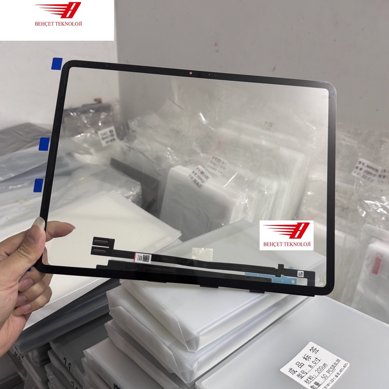 Apple iPad Air 6.Nesil 13' A2898 A2899 A2900 Dokunmatik Lens Ocalı