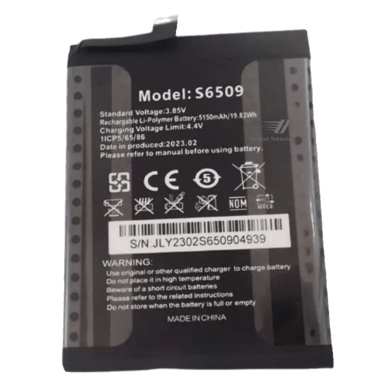 Oukitel C33 Batarya Pil
