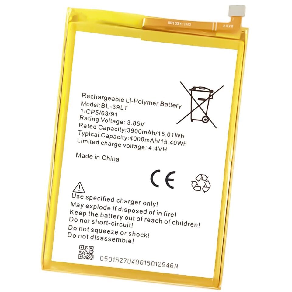 Tecno Spark 4 Batarya Pil