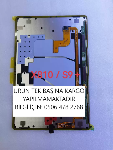 Samsung Galaxy Tab S9 Plus SM-X810 X816 X816B Lcd Ekran Dokunmatik Takım