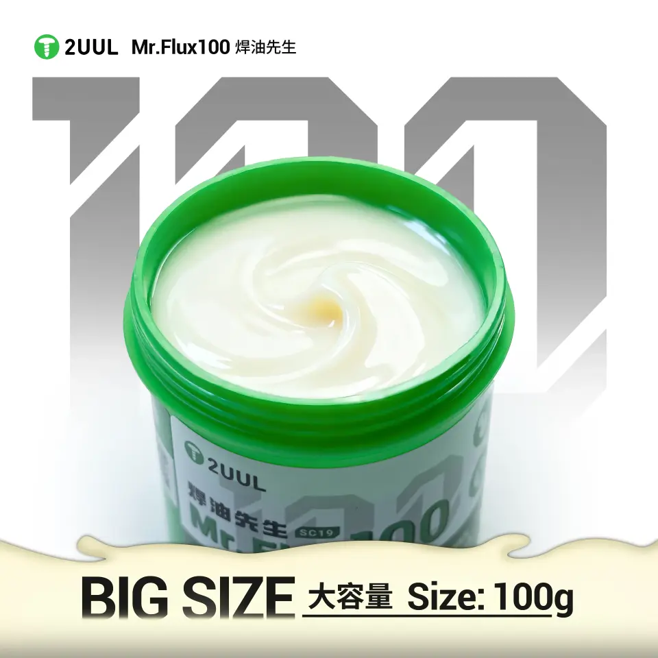 2UUL SC19 Mr. Flux 100 PCB Onarımı Lehim Pastası 100g